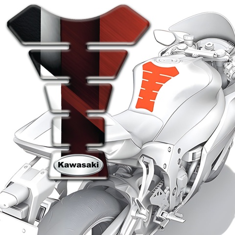Kawasaki Tank Guard Pads High-Quality  Anti Slip Sticker 
