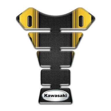 Kawasaki Tank Fuse High End Yellow Black Edition 