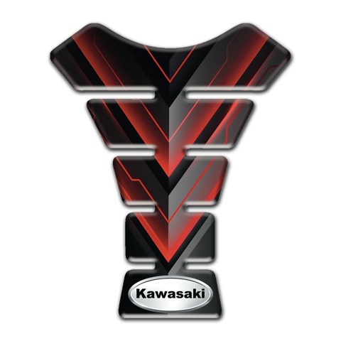 Kawasaki Tank Fuse Red Black Decoration Model 