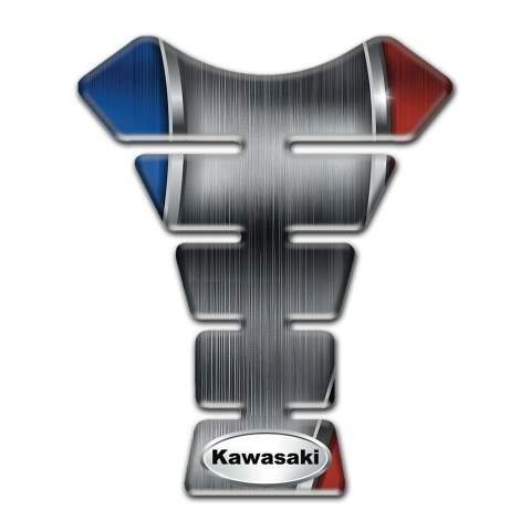 Kawasaki Tank Pad Motorbike Oval Logo Design High-Quality Model 