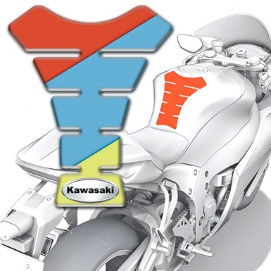 Kawasaki Tank Pad Protector Fresh Colors Edition 