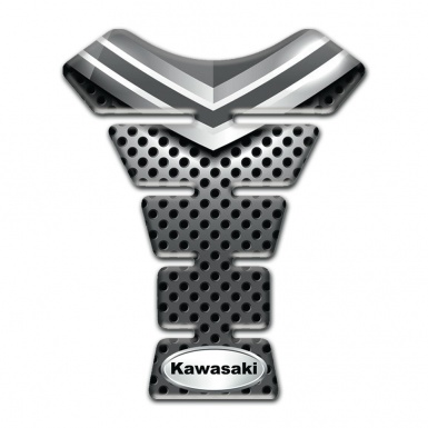 Kawasaki Tank Protector Center Motorcycle Silicone Sticker 