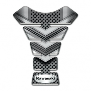 Kawasaki Tank Pad Protector V Shpe Shield Effect Design 