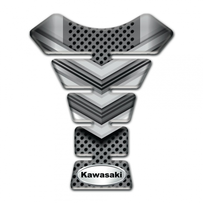 Kawasaki Tank Pad Protector V Shpe Shield Effect Design 