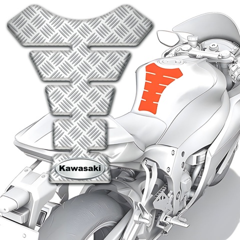 Kawasaki Tank Pad Protector Crossed Patterns Edition 