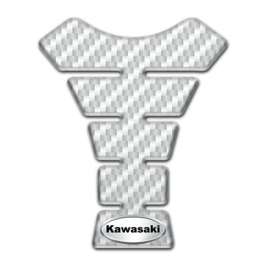 Kawasaki Tank Fuse White Carbon Edition 