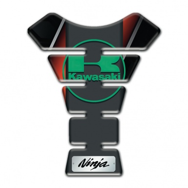 Kawasaki Tank Protector Stylish Version Green logo 