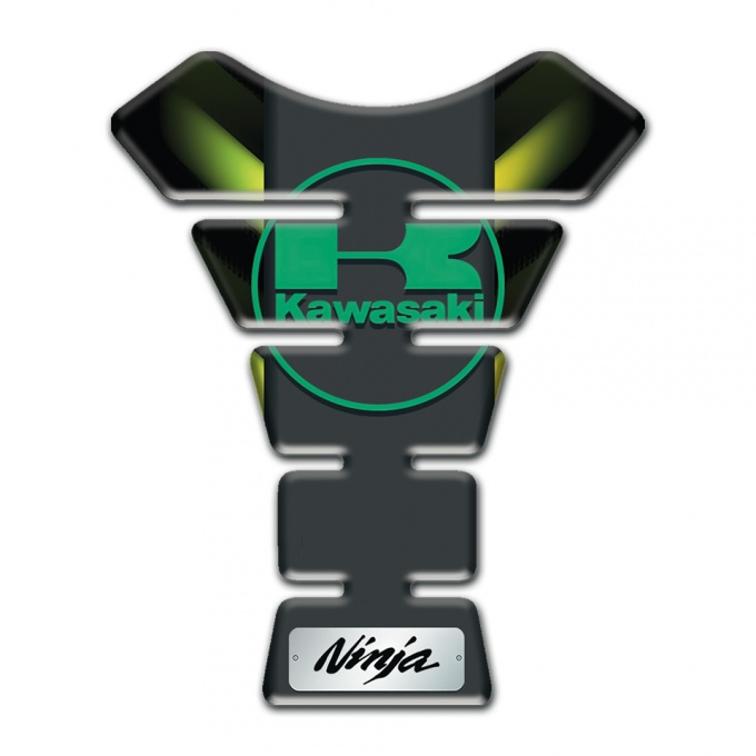 Kawasaki Tank Fuse Green Lights Effect Ninja Edition 