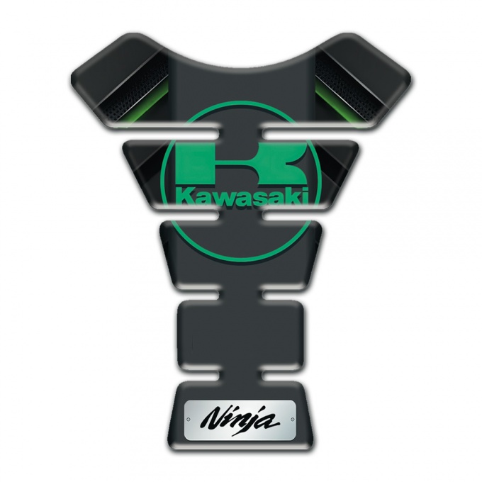 Kawasaki Tank Protector High-Quality  Ninja Style with Green logo 