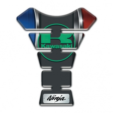 Kawasaki Tank Protector Motorcycle Silicone Sticker Ninja Edition  