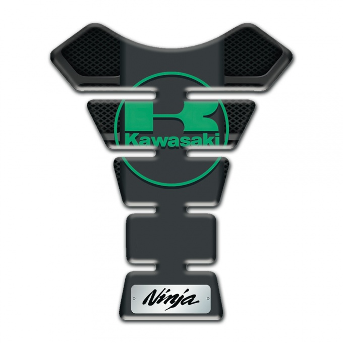 Kawasaki Tank Pad Protector High End Design Green Logo Ninja Model 
