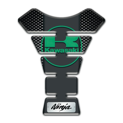 Kawasaki Tank Protector Anti Slip Model with Green logo Design 