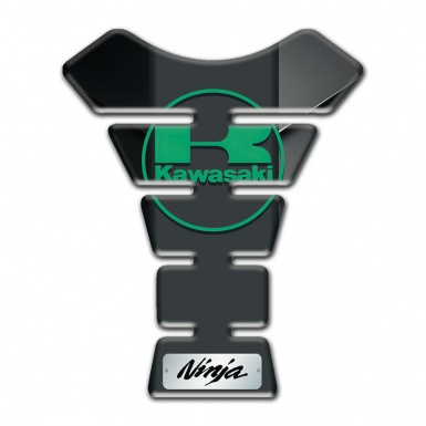 Kawasaki Tank Protector Gray Black halves Style Ninja Edition 