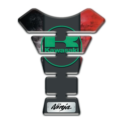 Kawasaki  Tank Protector Mixed Colors Background Ninja Model 