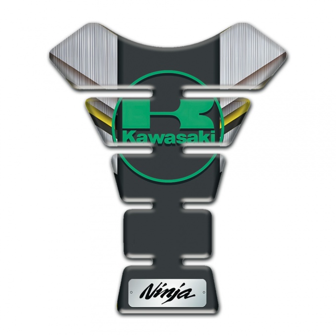 Kawasaki Tank Guard Pads Silicone Sticker Ninja Variant 