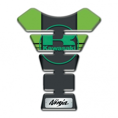 Kawasaki Tank Pad Protector Green Black Base Ninja Version 