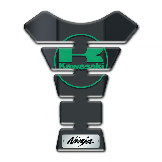 Kawasaki Tank Fuse Anti Slip Sticker High-Quality Type 