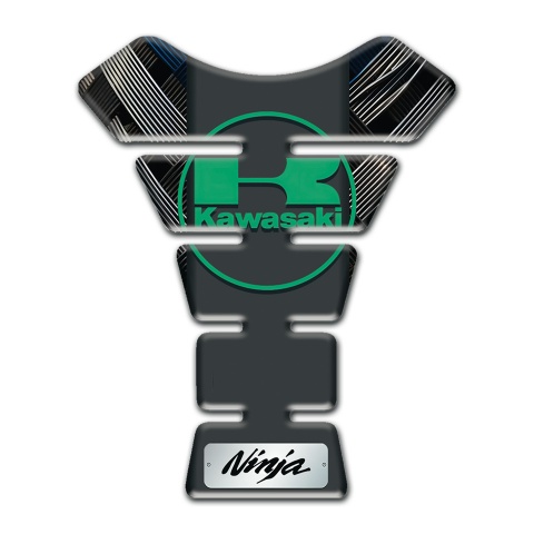 Kawasaki Tank Protector Crossed Belts Design Ninja Edition 