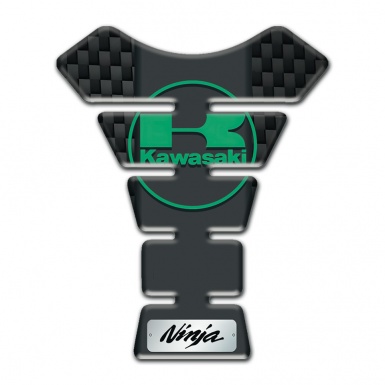 Kawasaki Tank Fuse Black Fibers design Ninja Style 
