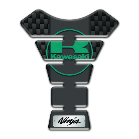 Kawasaki Tank Fuse Black Fibers design Ninja Style 