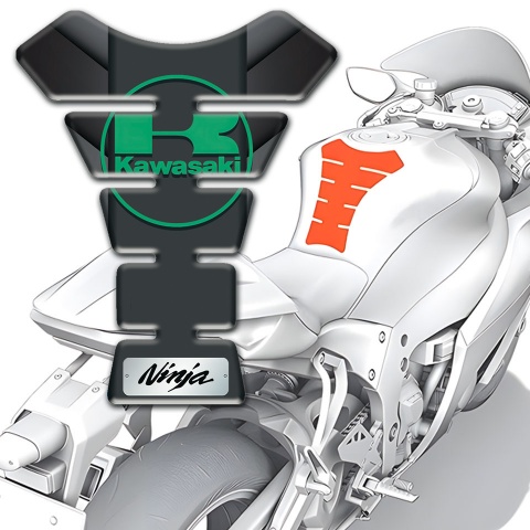 Kawasaki Tank Protector Ninja Model Dark Edition 