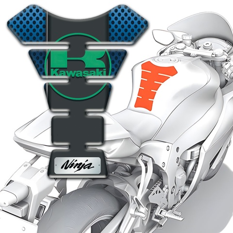 Kawasaki Tank Pad Motorbike High End Model Ninja Style 