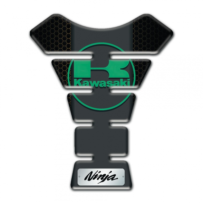 Kawasaki Tank Pad Motorbike Motorcycle Anti Slip Sticker Ninja Style 