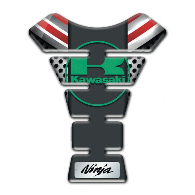 Kawasaki Tank Pad Protector Silicone Sticker High End Vision 