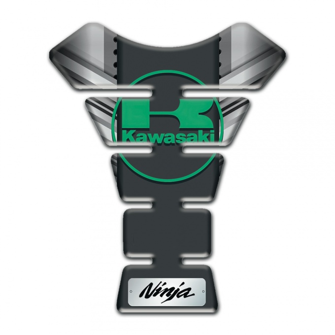 Kawasaki Tank Protector Racing Edition Model with Green Logo 