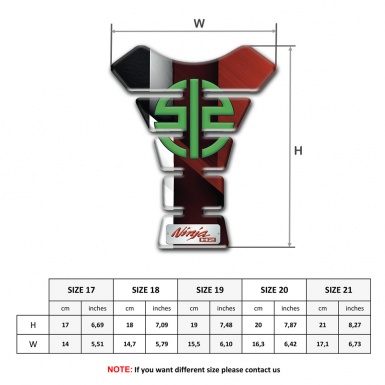 Kawasaki Tank Protector High-Quality Model Ninja Edition 