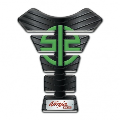 Kawasaki Tank Pad Motorbike Rubber effect Style Ninja Version 