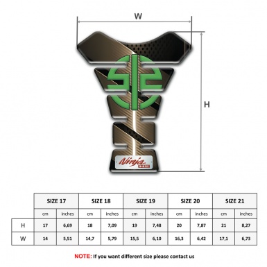 Kawasaki Tank Fuse Bronze Stylish Version 
