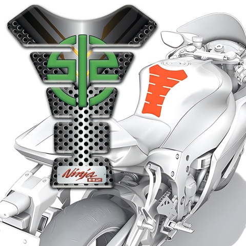 Kawasaki Tank Guard Pads Ninja H2 Model Unique Edition 