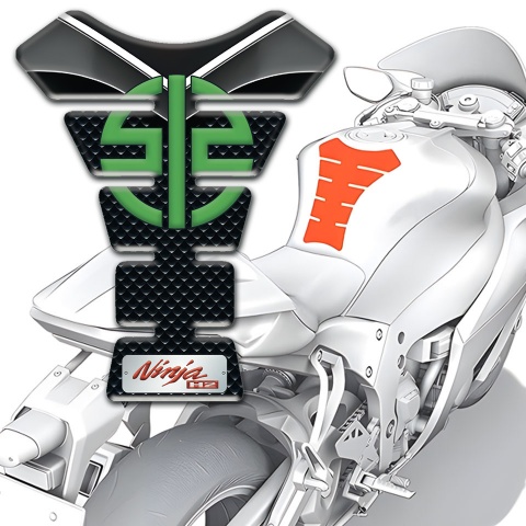 Kawasaki Tank Guard Pads High End Ninja H2 version 