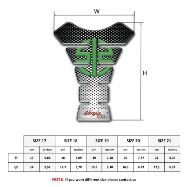 Kawasaki  Tank Pad Protector Premium Quality Ninja H2 variant 