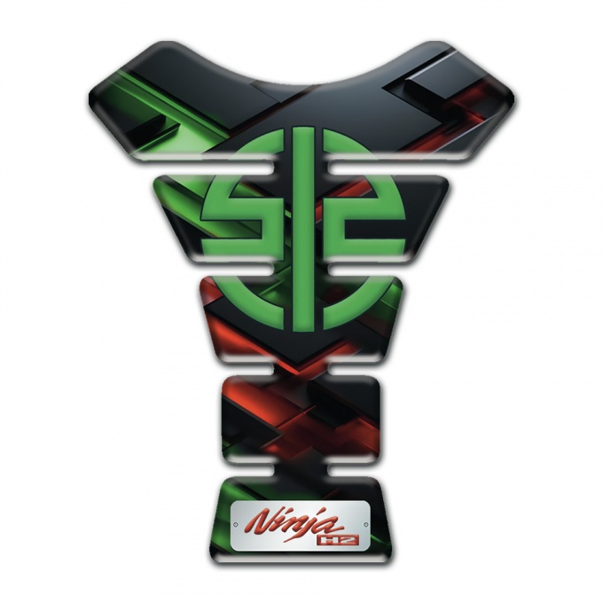 Kawasaki Tank Pad Motorbike Amazing base Style Ninja H2 edition 