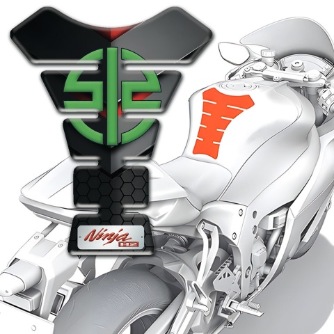 Kawasaki Tank Protector High-Quality Stylish Variant 