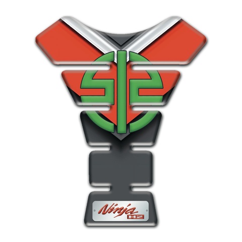 Kawasaki Tank Guard Pads Motorcycle Silicone Sticker Ninja H2 model 