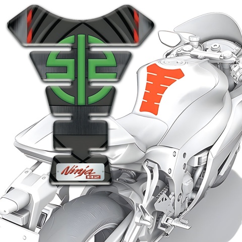 Kawasaki Tank Protector Stylish Vision Ninja H2 Edition 