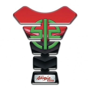 Kawasaki Tank Guard Pads Silicone Sticker High End Ninja H2 Style 