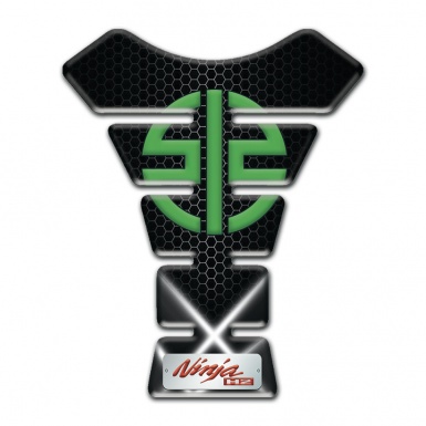 Kawasaki Tank Protector White X Lights Design 