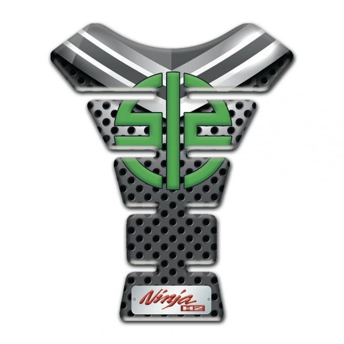 Kawasaki Tank Pad Motorbike Premium Quality Ninja H2 Edition 