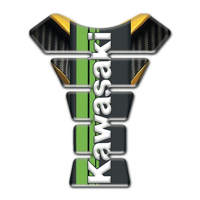 Kawasaki Tank Fuse Unique Model with Vertical Logo