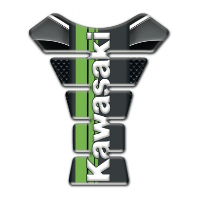 Kawasaki Tank Fuse High-Quality Silicone Sticker Model 