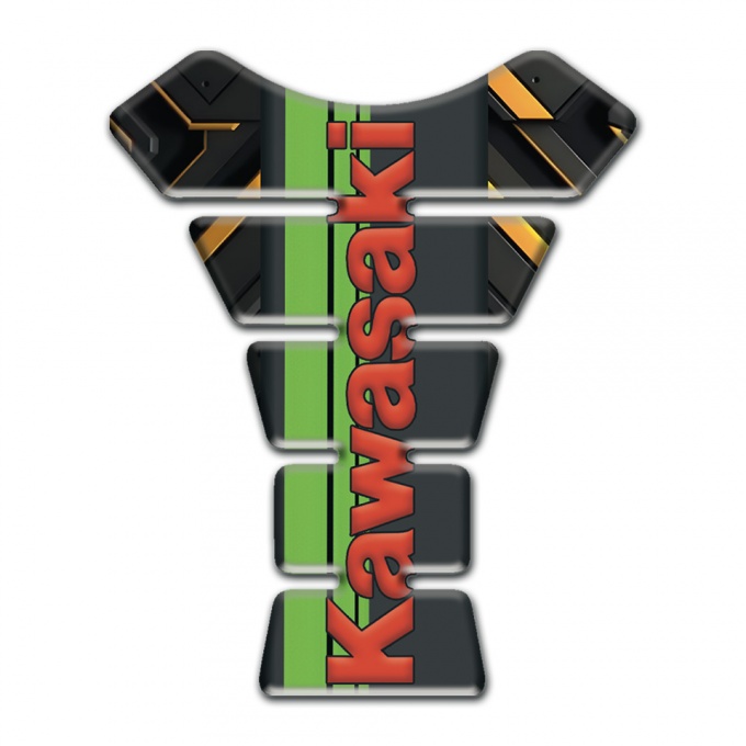 Kawasaki Tank Protector Red Logo Unique Model 
