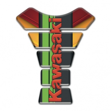 Kawasaki Tank Protector Fire Base Motive with Red Logo 