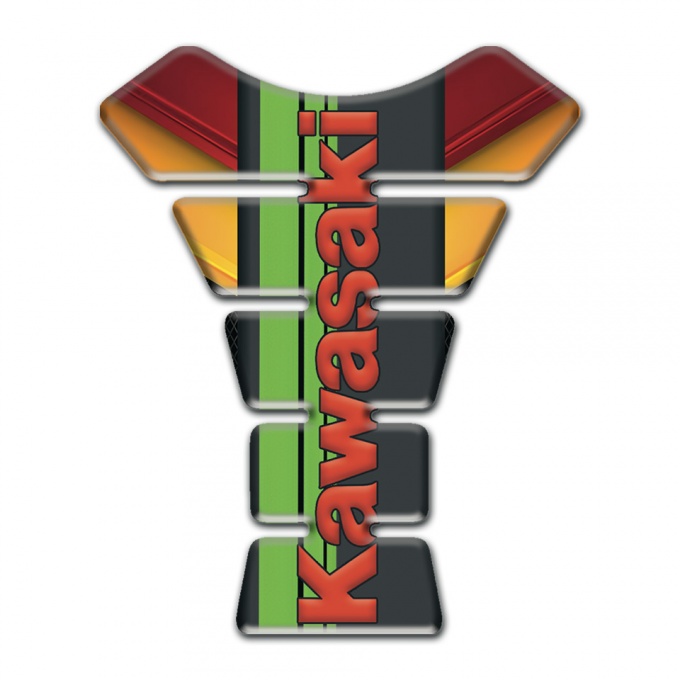 Kawasaki Tank Protector Fire Base Motive with Red Logo 