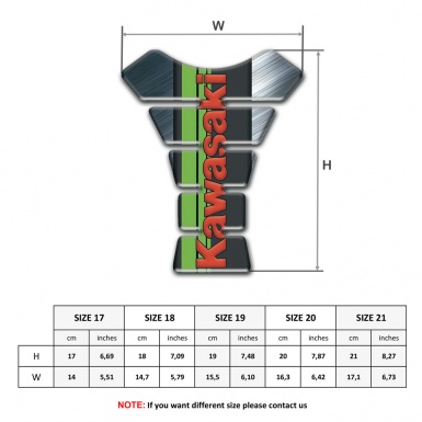 Kawasaki Tank Fuse Polished background Version 