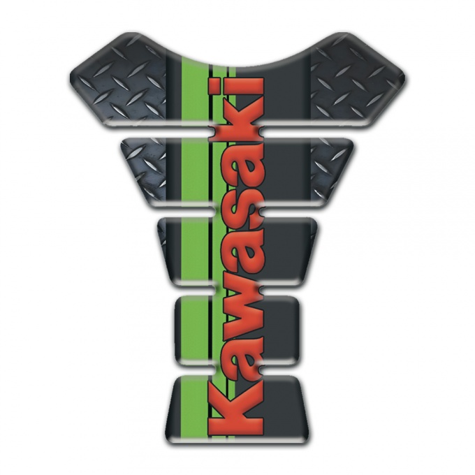 Kawasaki  Tank Protector Rough Effect Version