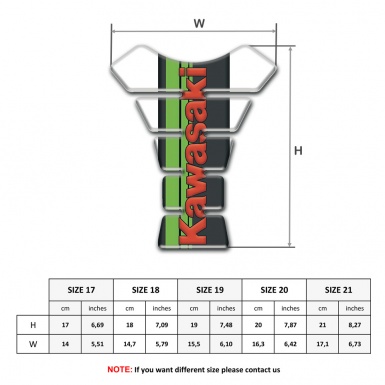 Kawasaki Tank Fuse White Design Version  